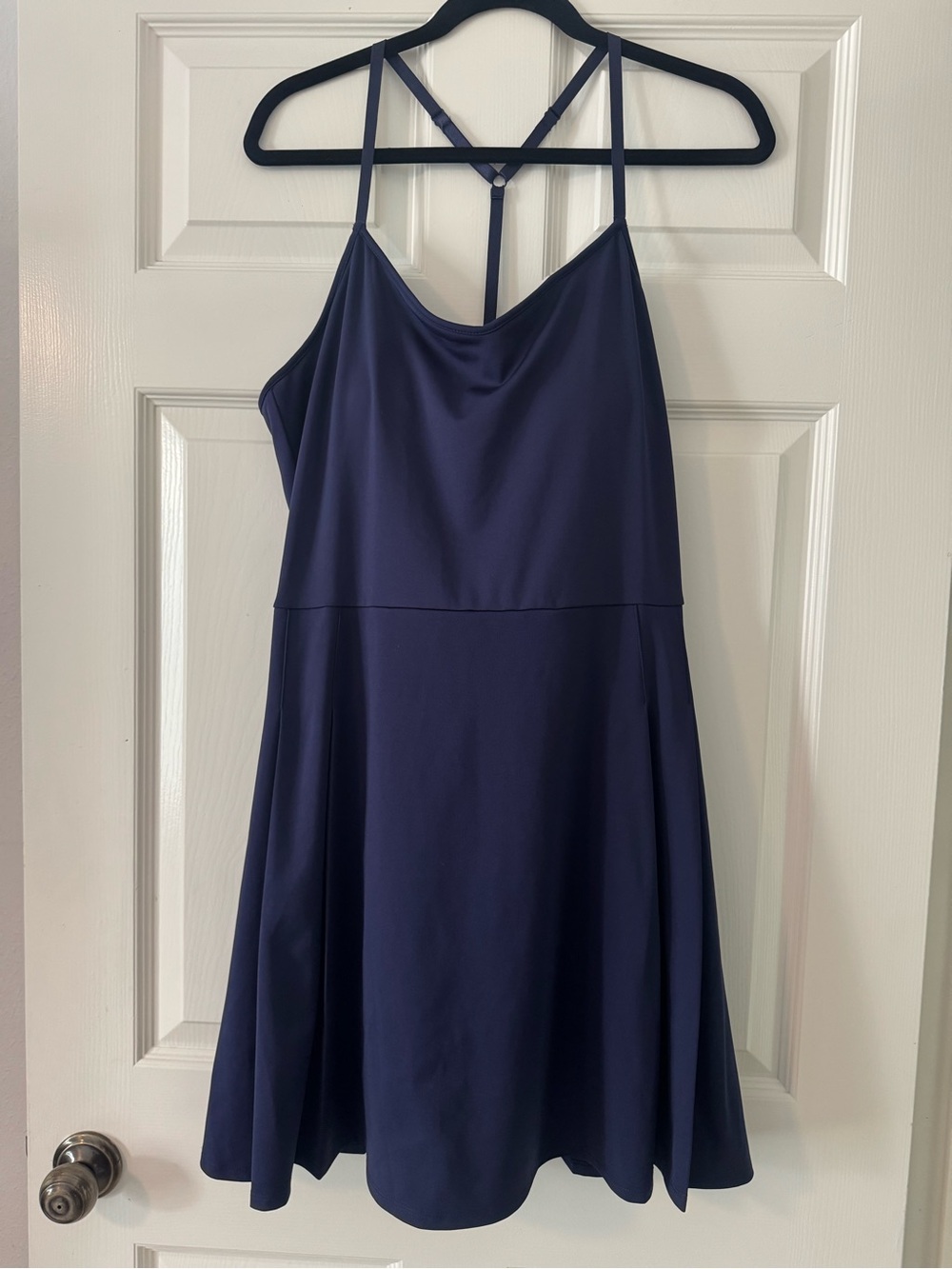 Tommy Bahama Navy T-back Swing Tennis Dress